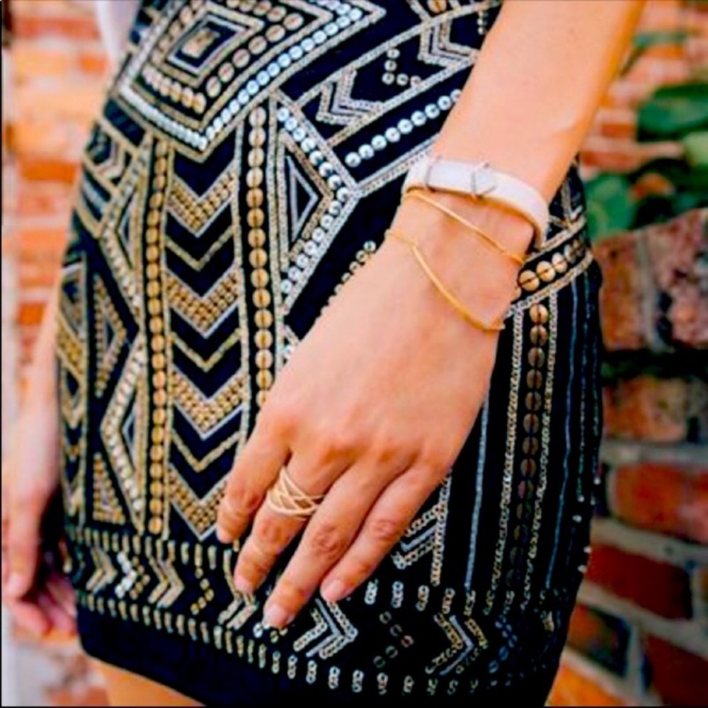 Express  NWOT embellished skirt size xs